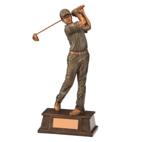Classical Male Golf Statue 220mm