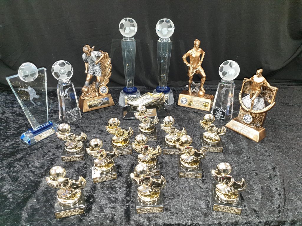 ladies football trophies